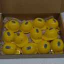 9Pcs Miniature Construction Helmet, Party Favors Small Safety Hat Keychain for Kids, Mini Flashlight Helmet for Birthday Party Decorations