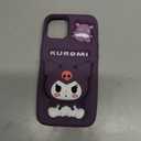 Cartoon Case for iPhone 15 Plus / 14 Plus 6.7", Fashion Cute 3D Cute Kitty Kawaii Soft Silicone Animal tective Gel Shockof Gel Back Cover for Kids Women Girls Boys (Kurom)