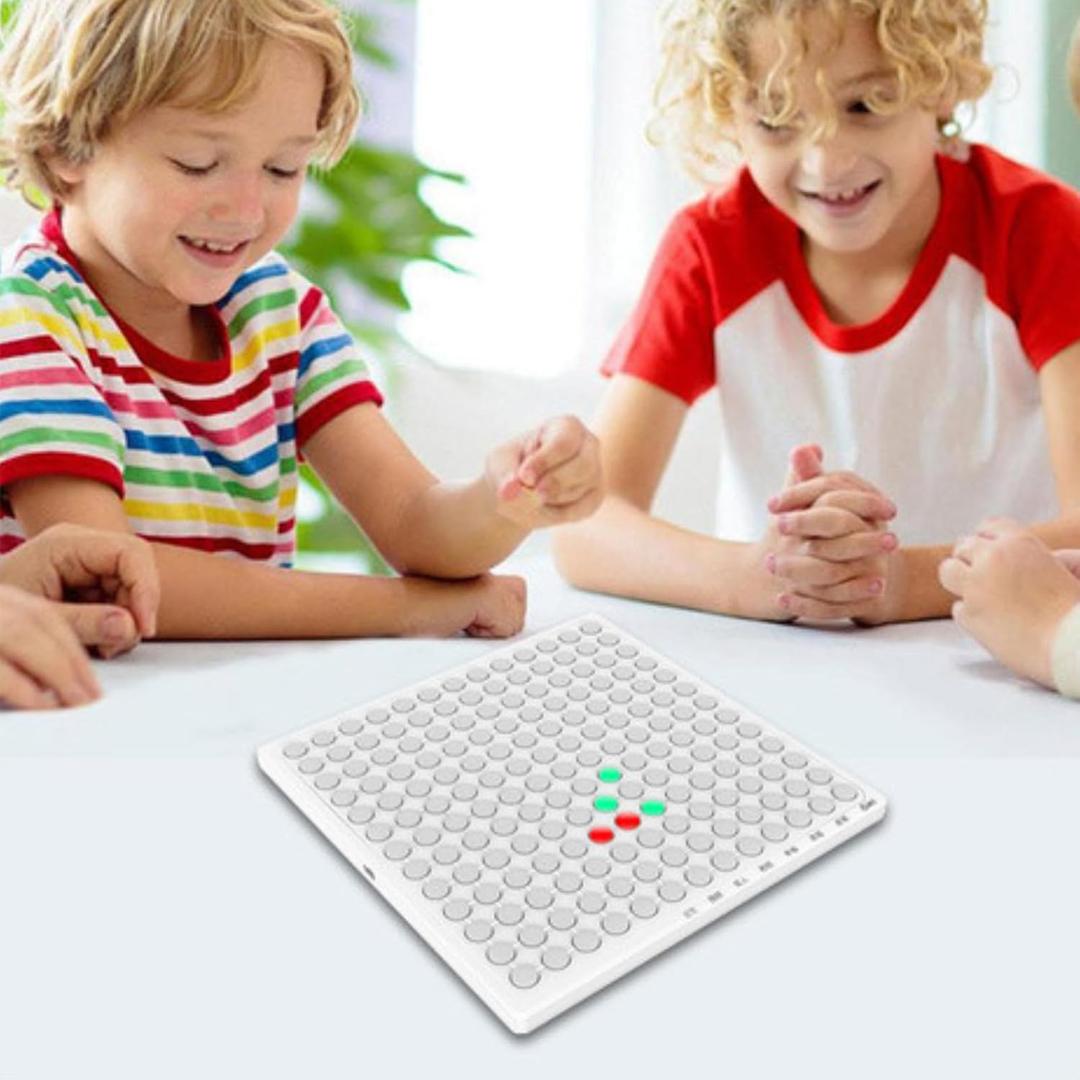 Smart Chessboard Games, Multifunctional Board Game, Go & Pixels Image Board, Calming Board Strategy Game Casual Interactive for Kids 6+