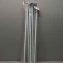 Kenney KN633 Rogers Twist & Fit No Tools Easy to Install Tension Curtain Rod, 28-48" Adjustable Length, White Finish, 5/8" Diameter Steel Tube