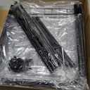 Shoe Rack 3 Tier Long Metal Shoe Organizer for Closet Entryway Black