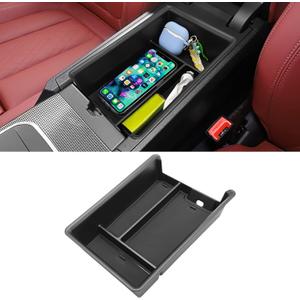 Jaronx Compatible with BMW Center Console Organizer for 3 Series G20 2019-2025/4 Series G22 i4 G26 2021-2025, for BMW 3' Organizer Tray 2019-2025, i4/4' Console Storage Box 2021-2025