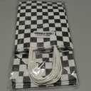 Epakh 16 Pcs Checkered Racing Treat Bags Race Car Party Favors with Handles Black and White Checkered Flag Candy Goodie Gift Bags for Themed Birthday Party Supplies