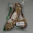 Amazon Essentials Women's Breathable Knit Ballet Flat with Round Toe, Cushioned (7.5, Brown Leopard Print)