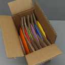 vancasso Bonita Multicolor Salad Plate Set of 6, 7.5 Inch Ceramic Dessert Plate, Dishwasher and Microwave Safe