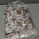 Highland Cow Decorations, 142Pcs Cow Print Plates and Napkins Party Supplies, Brown Cow Birthday Party Decorations Tableware Cups Tablecloth for Cow Baby Shower Farm Cowboy Theme Party