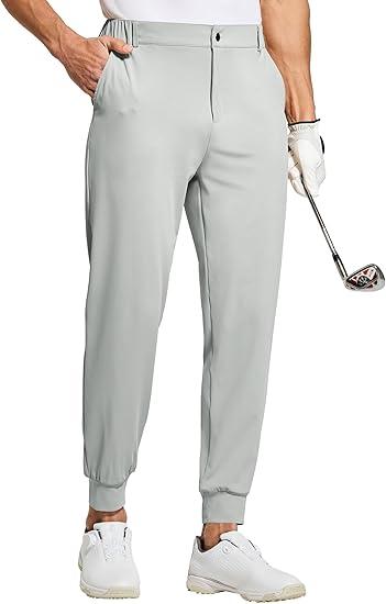 Willit Men's Golf Joggers Pants Stretch Slim Fit Work Dress Pants Quick Dry Athletic Pants with Pockets, Size L