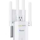 2026 New WiFi Extender Signal Booster for Home, 17k+sq.ft Long Range WiFi Repeater Wireless Routers Signal Amplifier, Mesh WiFi 15X Faster Access Point with Ethernet Port, 5 Working Modes
