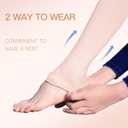 HETH Ballet Tights for Girls - Ultra Soft Dance Tights Convertible Tight (8-12 Years, Ballet Pink (More Peach) - 1 Pairs)