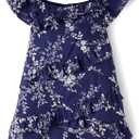 Gymboree Girls' and Toddler Short Sleeve Tiered Dresses 10