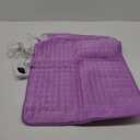 Heating Pad-Electric Heating Pads for Back,Neck,Abdomen,Moist Heated Pad for Shoulder,Pain Relieve,Dry&Moist Heat & Auto Shut Off(Lavender, 20''24'')