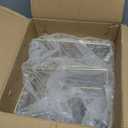 Fockety Bathroom Counter Organizer, Iron Glass 2 Tier Vanity Tray, Skincare Makeup Organizer Shelf, Vanity Organizer Bathroom Counter Shelf for Cosmetics, Toiletries, Lotions, Perfumes (Black Base)