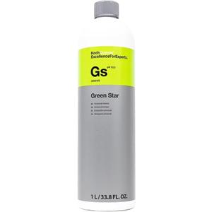 KOCHCHEMIE Green Star - Highly Concentrated Universal Cleaner; NTA, Phosphate, and Solvent Free, Clean Auto Interiors and Exteriors, Engines, Commercial, Home, and Industrial Use (1 Liter) (33.8 Fl Oz (Pack of 1))