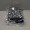 Cocktail Table Covers - 6 Pack 32x43 Inch Table Cloth - Black Fitted Stretch Spandex Round High Top Tablecloth for Party, Bar, Birthday, Pub, Banquet