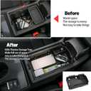 Thenice for 11th Gen Civic Center Console Organizer Armrest Box Tray Glovebox Hidden Storage Compartment Compatible with Honda Civic 2026 2025 2024 2023 2022 Accessories -3PCS