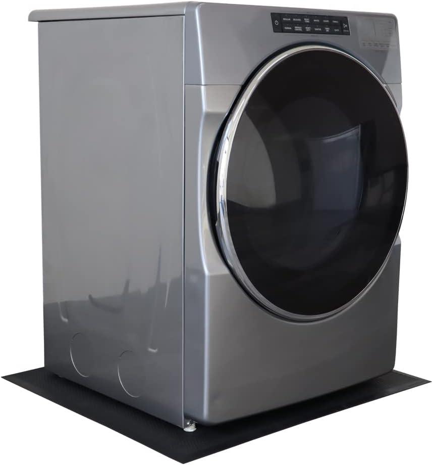 Rubber-Cal Rubber Washer and Dryer Mat - 5mm x 35" x 31"