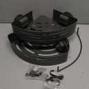 Voldra Corner Shower Caddy Suction Cup, 2 Pack Corner Shower Shelves No Drilling, Aluminum Upgrade Suction Cup Shower Organizer with Towel Bar & Hooks Removable Bathroom Storage Rack(Gray)