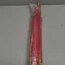 9 Stems Red Pampas Grass - 38 Inch Tall Fluffy Faux Pampas Grass Decor, Long Artificial Pompas Floral for Living Room, Wedding Centerpieces and Home Decor (Red)