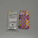 Compatible with iPhone 15 Pro Max Case, Cute Wave Curly Colorful Checkerboard Plaid Phone Case for Women/Men, Soft TPU Shockproof Protection Case Designed for iPhone 15 Pro Max (Colorful 2)