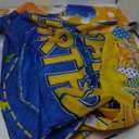 abric 72x43inch Yellow Jeans Cartoon Happy Birthday Backdrop Banana Balloon Flag Boy Party Decorations Kids Supplies Photo Booth Props Cake Table Banner