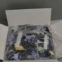 Infant Car Seat Insert & Strap Cover for Baby Boys, 2 in 1 Carseat Head Support Newborn, Ultra Soft Car Seat Cushion for Babies, Plush Fabric, Fit for Swing, Car Seat, Stroller, Bouncer, black