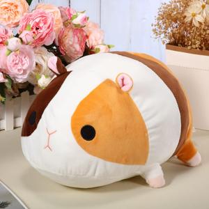 Sosation Guinea Pig Stuffed Animal, 16 Inch Plush Doll, Toy Figure, Soft Throw Pillow, Birthday Gift for Relatives Friend Boys Girls