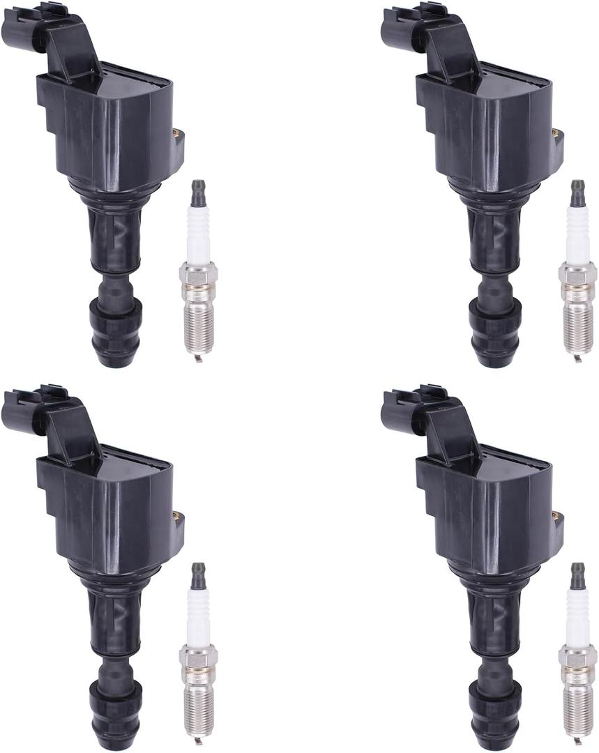 MOTOKU Ignition Coil and Spark Plug for Chevrolet Captiva Sport Cobalt Equinox HHR Malibu Orlando GMC Terrain Buick Pontiac Saturn 2.0 2.2 2.4