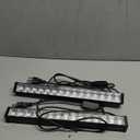 2 Pack LED 42W Black Lights, Blacklight Bars with Plug+Switch+6ft Cord, Light Up 24x24ftx4, Blacklight for Glow Party, Poster, Body Paint, Halloween Decorations, Bedroom, Stage