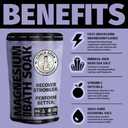 Coach Soak Recovery Bath Soak - Faster Absorption Than Epsom Salt for Pain - Rejuvenating Magnesium Flakes with 21 Minerals, Essential Oils & Bath Salts, 3lbs (Calming Lavender) (48 Ounce (Pack of 1))