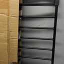 29.5-40.5" Baby Gate for Stairs, Dog Gate for Doorways, Walk Thru Auto Close Metal Baby Safety Gate for The House, Stairs and Doorways, Child Gate Pressure Mounted, Pet Gate for Dog Indoor - Black