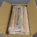 Wall Mounted Wine Rack, 2 PCS Wine Glass Rack Set, Rustic Farmhouse Floating Bar Shelves for Home, Bar, Kitchen, Living Room