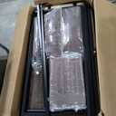 Merax 3 in 1 Convertible Sleeper Sofa Bed, Futon Couches for Living Room with USB Ports | Phone Holder| Reversible Backrest | Pull Out Couch |Small Loveseat, Brown