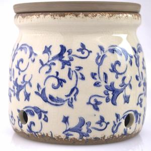 Okavango Garlic Keeper - Terracotta Garlic Container - Garlic Storage - Garlic Holder Countertop - Garlic Holder Ceramic - Jar - Saver -Bowl - Cellar (Ivory, 16oz)