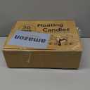 3 inch White Floating Candles, 36 Packs Unscented Floating Candle for Centerpieces-10 Hours Burn Time-3 White Floating Candles Bulk