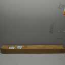 UNISHADES no Drill Cordless Roman Shades for Windows, 35" W 64" H - 100% Blackout - Linen - Mist White