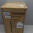 Portable Evaporative Air Cooler, Quiet Windowless Swamp Cooler with 4 Ice Packs, 2 Gallon Water Tank, Remote Control, 4 Modes & 3 Speeds, Oscillating Cooling Fan for Bedroom, Living Room and Office