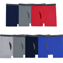 Fruit of the Loom Men's Coolzone Boxer Briefs, Moisture Wicking & Breathable, Assorted Color Multipacks, Medium