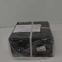 Goovilla Plastic Interlocking Deck Tiles, 9 Pack Outdoor Patio Flooring, 12"x12" Interlocking Decking Tile Outdoor All Weather Use, Waterproof Patio Pavers for Pool Balcony Backyard Porch, Dark Grey