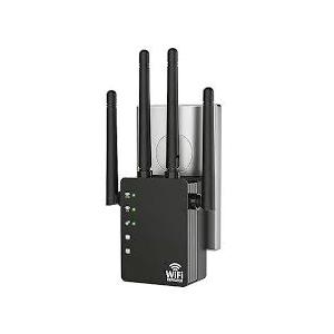 WiFi Repeater Signal Extender, Extends Coverage to 12880 Sq.ft, Handles 105 Devices, Dual-Band 5GHz/2.4GHz Wireless Repeater Amplifier, WiFi Extender for Home Use