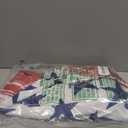 LUKYCILD American Flag Off The Shoulder Shirt Stars and Stripes Shirts Patriotic T Shirts Short Sleeve Summer Tops, XL