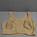 LANCS Adjustable Front Closure Bras for Women Post Surgery Bra Compression Tank Top Posture Corrector Shapewear Top (Large, Beige)