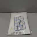 30PCS Frosted Travel Storage Bags, Reusable Plastic Ziplock Bags, Clothes Packaging Bags with Labels, Waterproof Clothing Zipper Bags Pouch for Travel Clothes Shoes Cosmetics Storage Bag (5 Size)