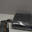 Inflatable Massage Sheet | Black Durable PVC Waterproof Sheet with Inflatable Sides | 80.7in x 61.4in x 4.7in | Nuru Massage Therapy Sheets