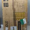 VASAGLE Dresser for Bedroom, with LED Lights and Power Strip, 9 Drawers