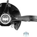 Front Left/Driver Side Wheel Hub Bearing & Steering Knuckle Assembly for Honda Accord 2008 2009 2010 2011 2012 Acura TSX 2009-2014, 698-447 LK051, Preassembled