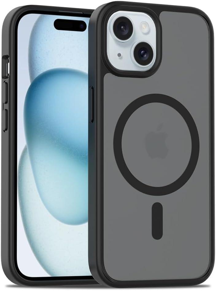 Cell Phone Case for iPhone 15 Black