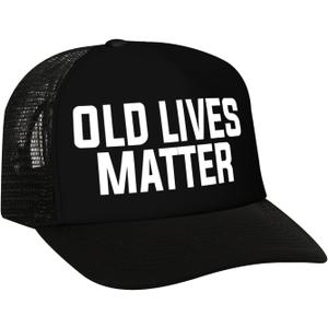 Funny Birthday Party Novelty Trucker Hat - Birthday and Retirement Gifts for Him or Her - Party Decorations, Supplies and Gifts Black