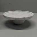 Preciousness Marble Decorative Tray for Home Decor,Living Room Decor,Coffee Table Decor,Decorative Tray for Living Room Decor, Kitchen Table Decor or Serving Tray (7", Carrara-white 19)