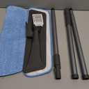 Microfiber Mops for Hardwood Floor Cleaning - BPAWA Flat Floor Mop with 4 Washable Pads for Laminate Wood Tile Vinyl Home Kitchen Bathroom - 59" Adjustable Handle