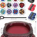 X Stadium Starter Kit - with 12 X Tops, 3 Launchers & Arena for Battle, Ultimate Competitive Spin Top Battle Set, Gift for Kids, Boys, Girls Ages 6+
